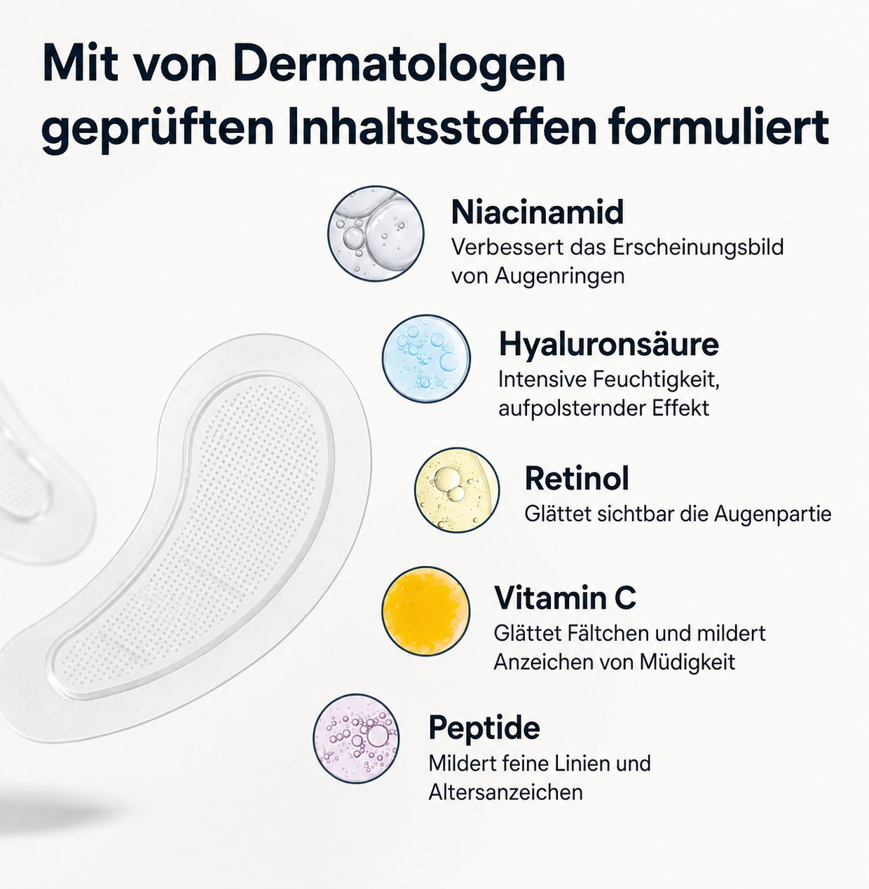 Augenringe-Patches der neuen Generation